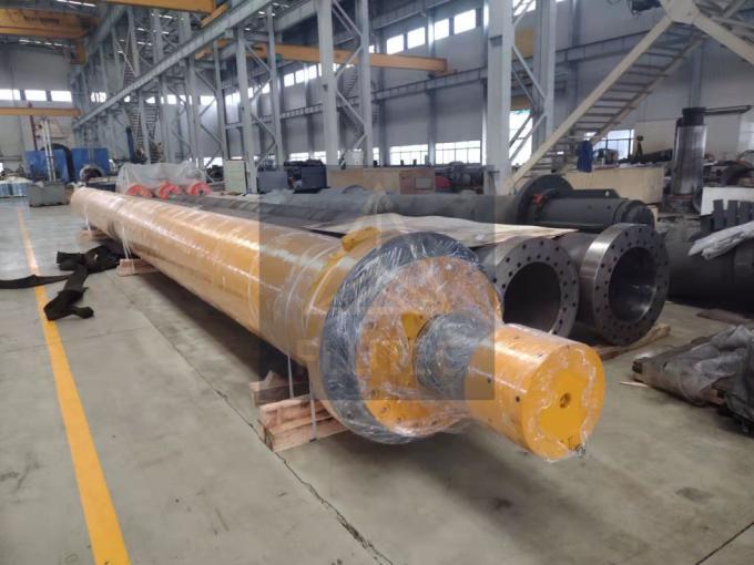 Flutec aangepaste hydraulische cilinders Hoogprecisie hydraulische onderdelen voor staalproject 4