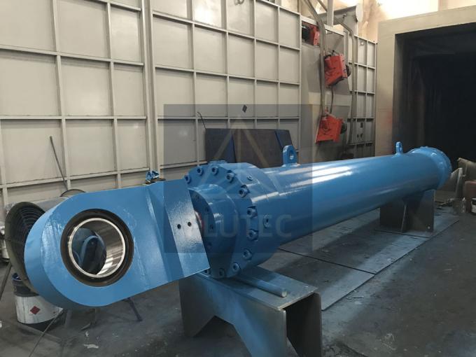 Flutec aangepaste hydraulische cilinders Hoogprecisie hydraulische onderdelen voor staalproject 6