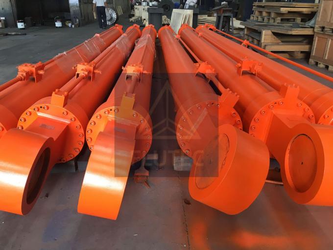 Flutec aangepaste hydraulische cilinders Hoogprecisie hydraulische onderdelen voor staalproject 10