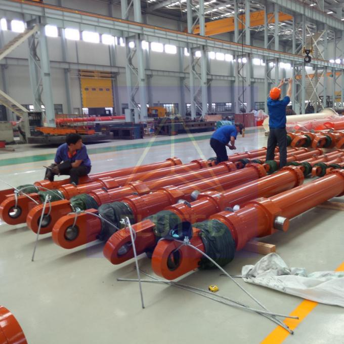Doppelwerkende molentyp Hydraulische cilinder Materialen uit koolstofstaal 1