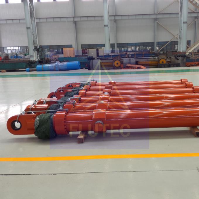 Doppelwerkende molentyp Hydraulische cilinder Materialen uit koolstofstaal 2