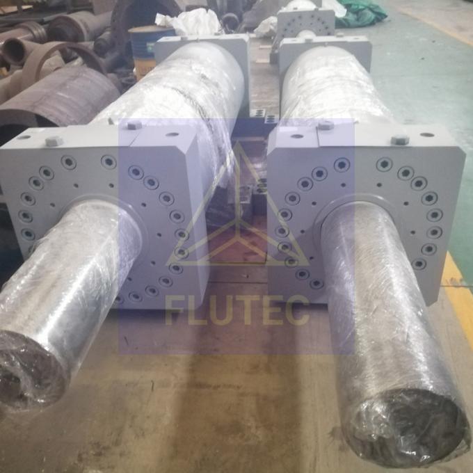 Carbon steel aangepaste hydraulische cilinders met dubbele werking voor staalindustrie 1