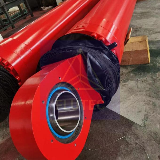 Gepersonaliseerde hydraulische perscylinders van legeringsstaal voor bascule-brug, SGS-gecertificeerd 1