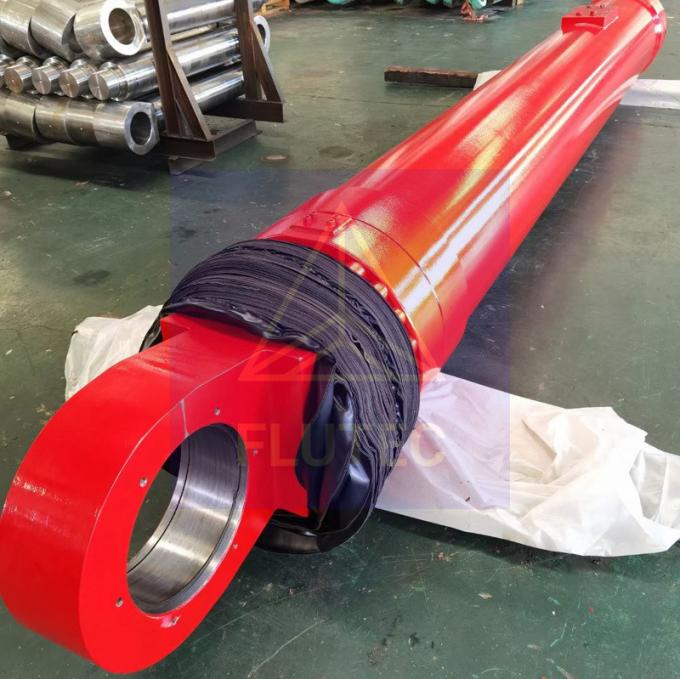 Gepersonaliseerde hydraulische perscylinders van legeringsstaal voor bascule-brug, SGS-gecertificeerd 0