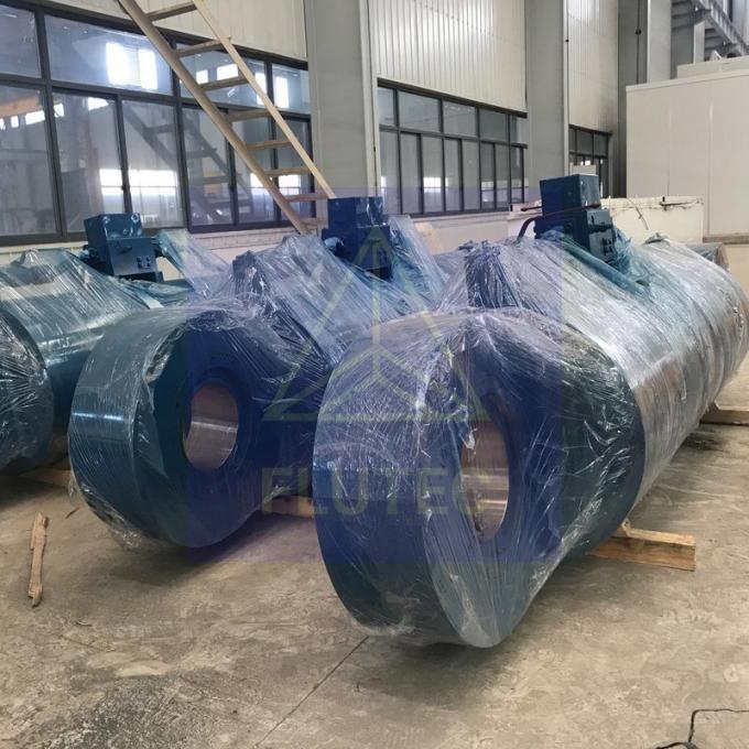 Carbon Steel Custom Made Hydraulische cilinder met dubbele werking voor kabelwijn 2