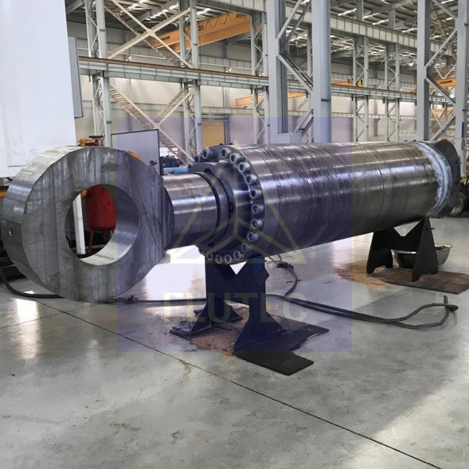 Carbon Steel Custom Made Hydraulische cilinder met dubbele werking voor kabelwijn 4