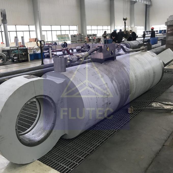 Carbon Steel Custom Made Hydraulische cilinder met dubbele werking voor kabelwijn 3