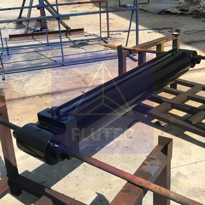 100% drukonderzoek Marine hydraulische cilinder met dubbele werking voor scheepskraan 0