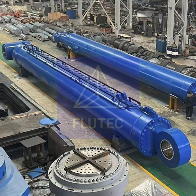 Op maat gemaakte marine hydraulische cilinder zuiger type voor het opstapelen van schepen 0