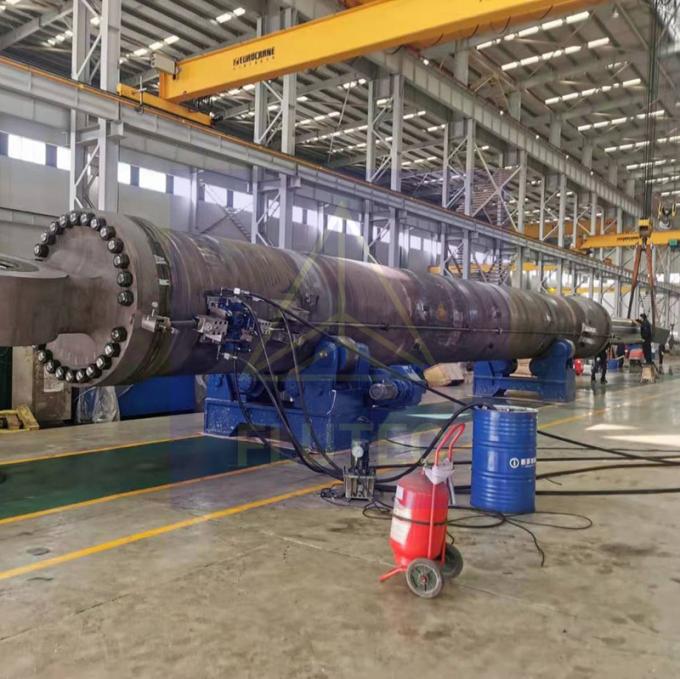 Piston type Marine Hydraulische cilinder lange slag voor offshore zware machine 2
