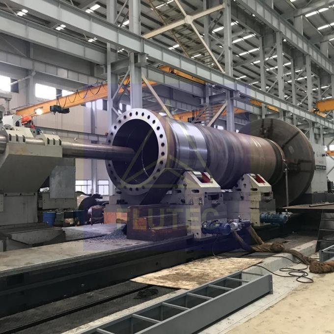 Extra grote hydraulische perscilinder met lange slag voor een barge voor het aansturen van palen 1