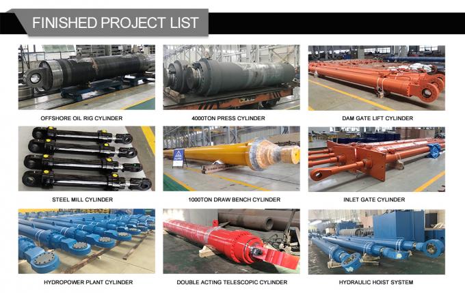 Stabiel / betrouwbaar marine hydraulische cilinder voor jack-up werkplatform 3