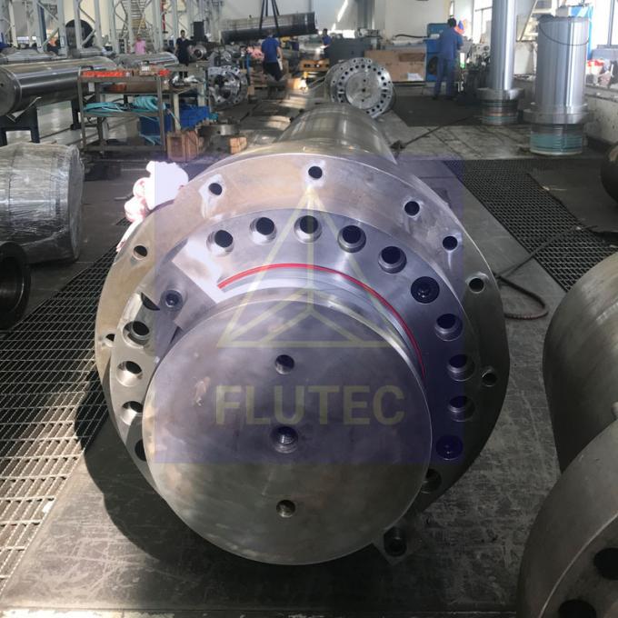 Grote boring 1000 ton Hydraulische cilinder Dubbelwerkende zuiger Type 2