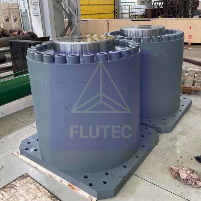 Hoofd 600 ton grote hydraulische cilinder voor drukkolf type 0
