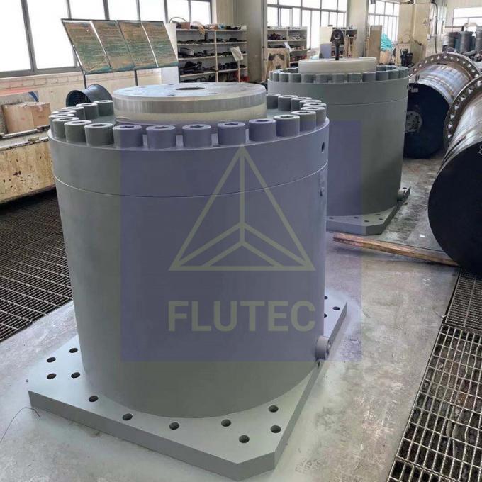 Hoofd 600 ton grote hydraulische cilinder voor drukkolf type 1