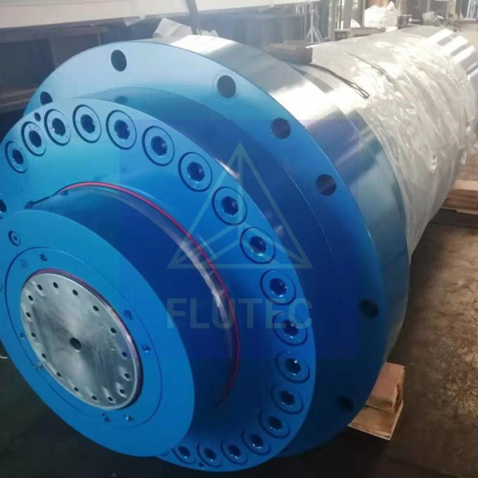 Lange slag hydraulische cilinder met grote boor 40Mpa voor de recyclingindustrie 2