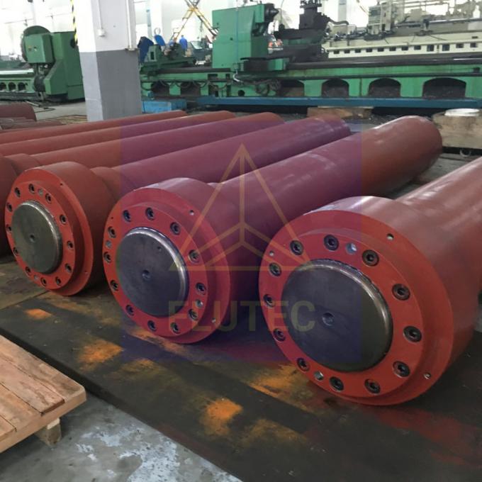 Grote boringen met gespannen kop Hydraulische cilinders 400 ton Plunger Hydraulische cilinder 0
