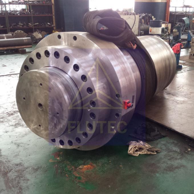 Op maat gemaakte 1250ton dubbelwerkende hydraulische perscilinder SGS goedgekeurd 0
