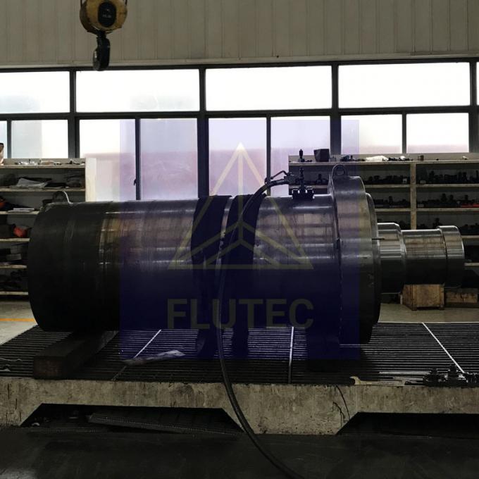 Op maat gemaakte 1250ton dubbelwerkende hydraulische perscilinder SGS goedgekeurd 2