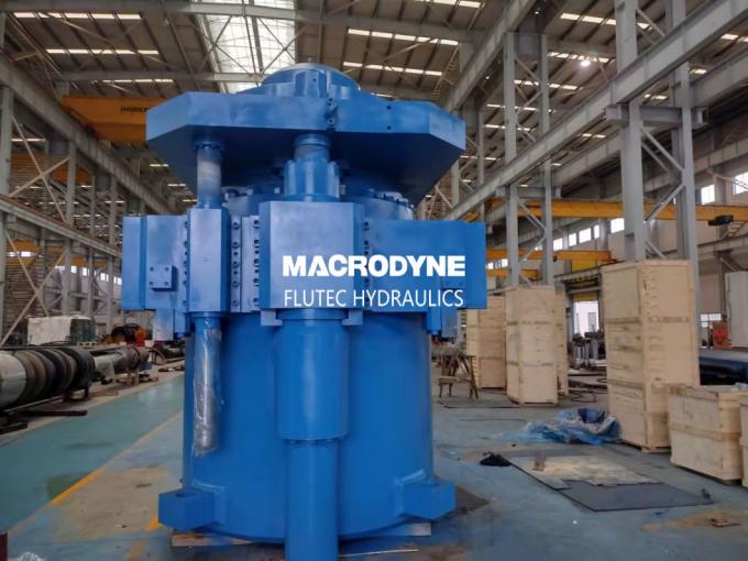 Basisgeweld hydraulisch cilinder met dubbele werking voor platte platte machine 0