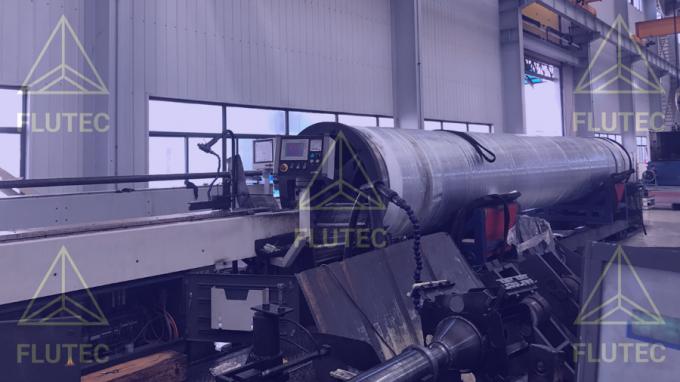 50 ton Hydraulische hefcilinder Dubbelwerkend koolstofstaal 1