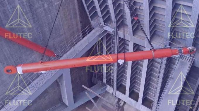 Hoofdbootted Mill type Hydraulische cilinder voor Dam Gate / Spill Gate 4