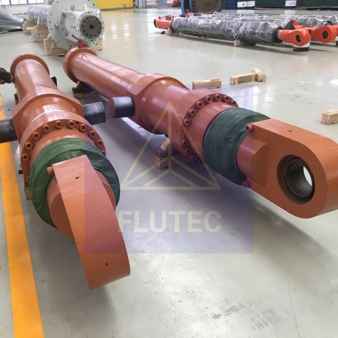 Op maat gemaakte hydraulische cilinder met lange slag voor waterdam 1