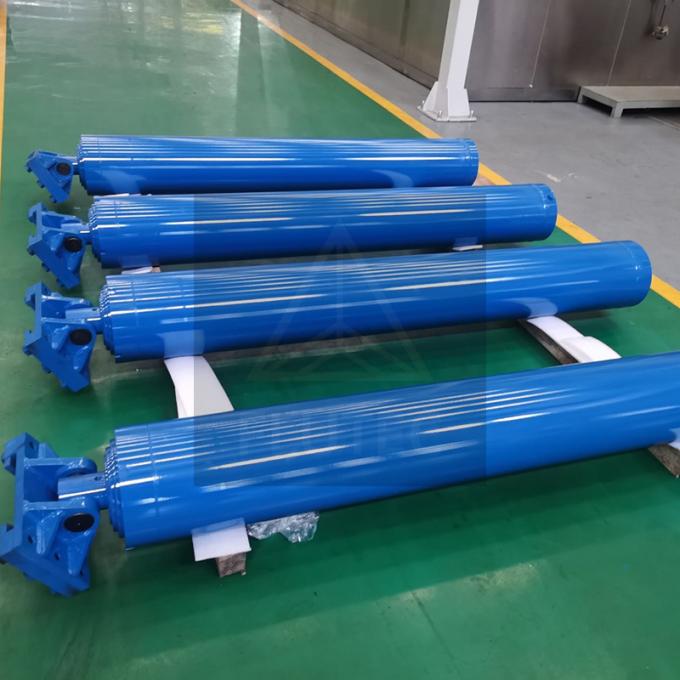 4 fasen telescopische hydraulische cilinder met dubbele werking voor hydraulische galerij 0