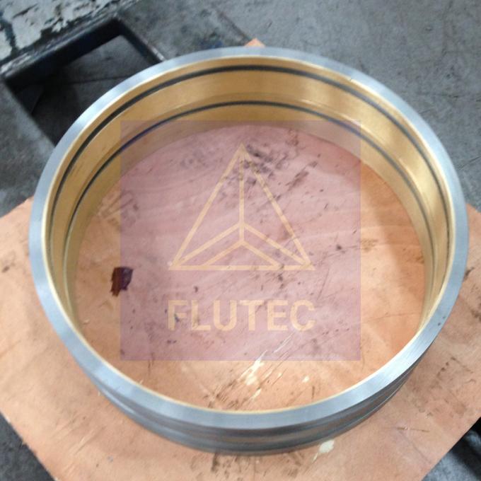 CNC-bewerking Custom bronzen bussen Polijst voor hydraulische perscilinder 1