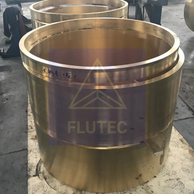 China Custom Grote boringen bewerkte cilinder klier ring voor hydraulische pers 1