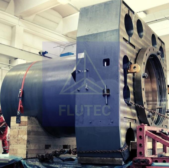 Doppelwerkende hydraulische cilinder zuigerstaaf voor 5000 ton extrusie machine 1