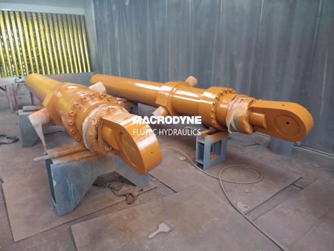 Zware industriële hydraulische oliecilinder / zuigertype hydraulische cilinder 0