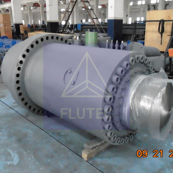 Zware industriële hydraulische oliecilinder / zuigertype hydraulische cilinder 2