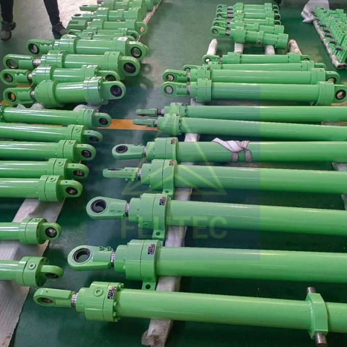 Op maat gemaakte industriële hydraulische cilinder van legeringsstaal voor scheermachine 1