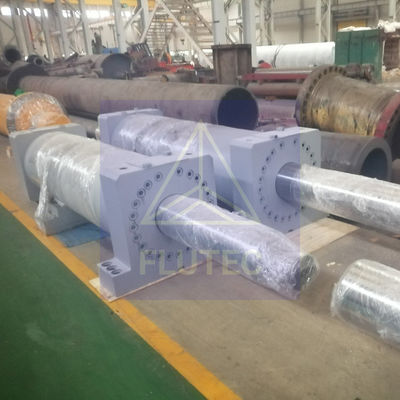 Carbon steel aangepaste hydraulische cilinders met dubbele werking voor staalindustrie