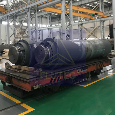 Grote boring 1000 ton Hydraulische cilinder Dubbelwerkende zuiger Type
