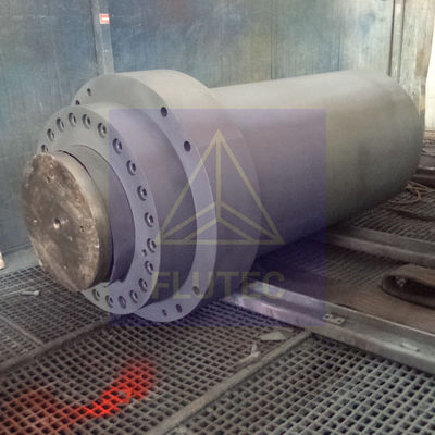 Op maat gemaakte 1250ton dubbelwerkende hydraulische perscilinder SGS goedgekeurd