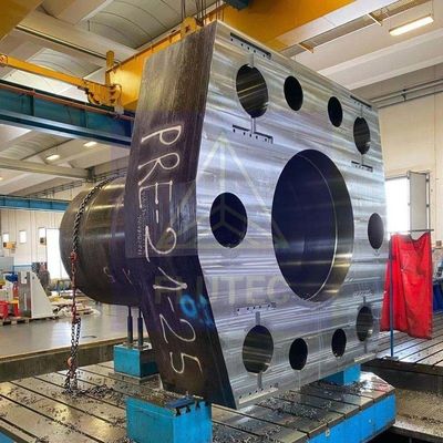 Grote hydraulische cilinderbuis met hoge druk voor 20000ton extrusiepers