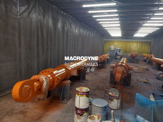 Cementenfabriek Zware hydraulische cilinder Industriële hydraulische perscilinder