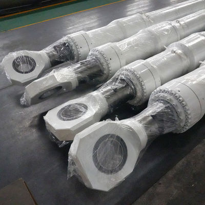 Pistoncilinder aangepaste dubbelwerkende hydraulische cilinder voor grote dam