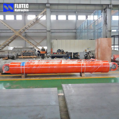 Gepersonaliseerde hydraulische cilinders voor het besturen van damklepschakelaars China Productie met olielijn