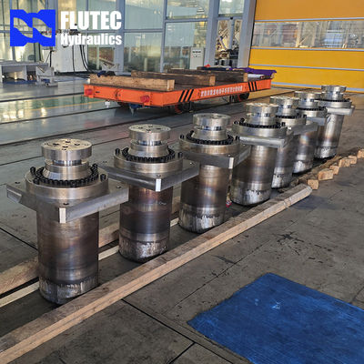 200 ton persmachine industriële hydraulische cilinder grote boring