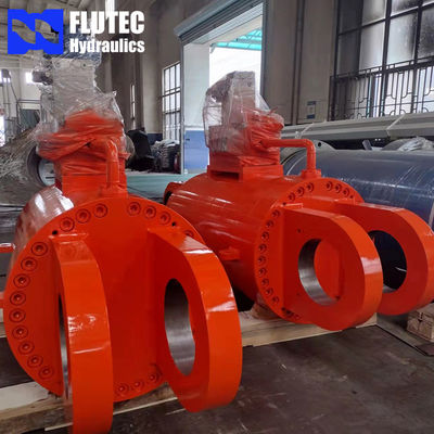 Gepersonaliseerde hydraulische liftcilinder met hoofddop voor staalfabriek